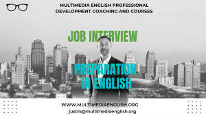 job interview in english preparation