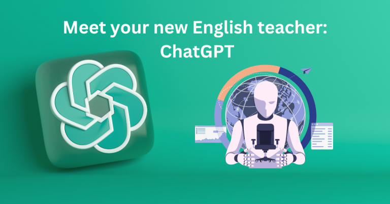 meet you new english teacher - chatgpt