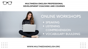 online workshop classes by multimedia english